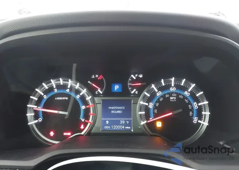 2016 Toyota 4Runner Sr5 Premium z USA, uszkodzony, nr VIN JTEBU5JR2G5303314